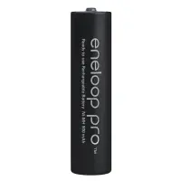 Rechargeable Battery Panasonic eneloop pro BK-4HCDE/2BE 930 mAh size AAA Ni-MH 1.2V Τεμ. 2 New Package