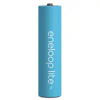 Rechargeable Battery Panasonic Eneloop lite BK-4LCCE/2BE 550 mAh size AAA Ni-MH 1.2V Τεμ. 2 Eco Pack