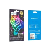 Tempered Glass Hoco G5 0.33mm Full Silk Screen HD 2.5D for Apple iPhone 13 mini Black