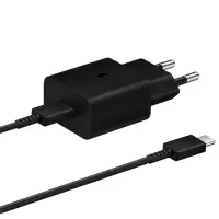 Samsung Fast Charging Samsung Fast Charging EP-T1510XBEGEU 15W with cable USB-C σε USB-C Black