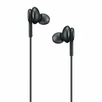 Hands Free Stereo Samsung 3.5mm with Microphone and Power Button Black