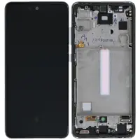 Original LCD with Digitizer with Frame Samsung SM-A528B Galaxy A52s 5G Black GH82-26861A