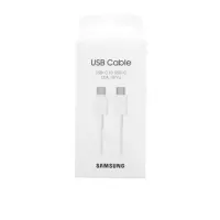 Data Cable Samsung EP-DX310JWEGEU USB-C to USB-C White Original 3A 1.8m