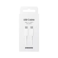 Data Cable Samsung EP-DX510JWEGEU USB-C to USB-C White Original 5A 1.8m