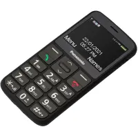 Panasonic KX-TU160EXB 2.4" with SOS button, Bluetooth, Big Letters Black