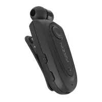 Bluetooth Hands Free Noozy Roller BH67 Bluetooth V.5.3 with Vibration Alert Multi Pairing Black