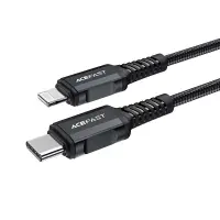 Data Cable Acefast C4-01 USB-C to Lightning Braided 3.0A 30W Apple Certified MFI 1.8m Black