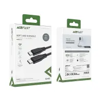 Data Cable Acefast C3-03 USB-C to USB-C Braided 3A 60W 1.2m Black