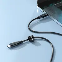 Data Cable Acefast C3-03 USB-C to USB-C Braided 3A 60W 1.2m Black
