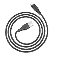 Data Cable Acefast C3-04 USB-A to USB-C Braided 3A 1.2m Black