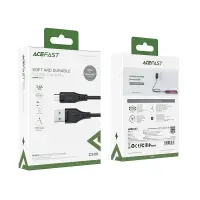 Data Cable Acefast C3-09 USB-A to Micro-USB 2.4A 1.2m Black