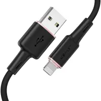 Data Cable Acefast C2-02 USB-A to Lightning 2.4A Apple Certified MFI 1.2m Black