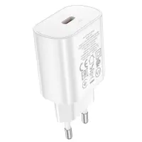 Travel Charger Hoco N22 Jetta USB-C PD25W Small Body White