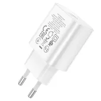 Travel Charger Hoco N22 Jetta USB-C PD25W Small Body White