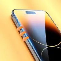 Tempered Glass Hoco G12 5D Full Screen Edges Protection 9H for Apple iPhone 14 Pro Max Set 25Pcs