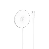 Wireless Charger Hoco CW41 Delight 3-in-1 D15W Magnetic Magsafe 7.5W White