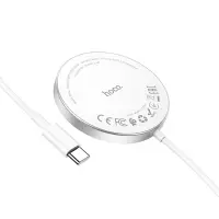 Wireless Charger Hoco CW41 Delight 3-in-1 D15W Magnetic Magsafe 7.5W White