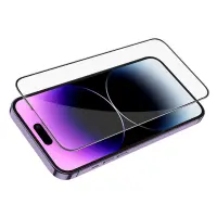 Tempered Glass Hoco A12 Plus Nano 3D Full Screen Edges Protection 9H for Apple iPhone 14 Pro Max Black