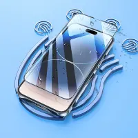 Tempered Glass Hoco A12 Plus Nano 3D Full Screen Edges Protection 9H for Apple iPhone 14 Pro Max Black