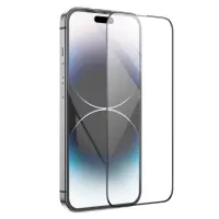 Tempered Glass Hoco A12 Plus Nano 3D Full Screen Edges Protection 9H for Apple iPhone 14 Pro Black