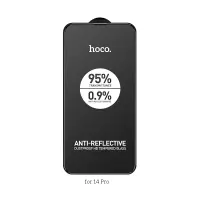 Tempered Glass Hoco A32 Anti Reflective Dustproof 0.33mm για Apple iPhone 14 Pro Black