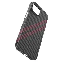 Case Hoco Slim Kevlar Texture for Apple iPhone 14 Black Red