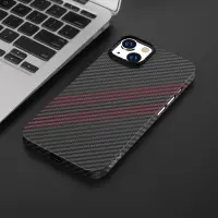 Case Hoco Slim Kevlar Texture for Apple iPhone 14 Black Red