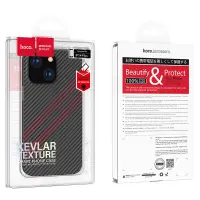 Case Hoco Slim Kevlar Texture for Apple iPhone 14 Plus Black Red