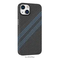 Case Hoco Slim Kevlar Texture for Apple iPhone 14 Plus Black Blue