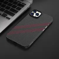 Case Hoco Slim Kevlar Texture for Apple iPhone 14 Pro Black Red