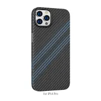 Case Hoco Slim Kevlar Texture for Apple iPhone 14 Pro Black Blue