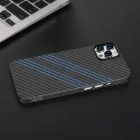 Case Hoco Slim Kevlar Texture for Apple iPhone 14 Pro Black Blue