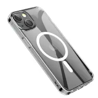 Case Hoco Magnetic Series Airbag Anti-Fall Protective for Apple iPhone 14 Plus Transparent