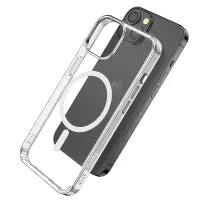 Case Hoco Magnetic Series Airbag Anti-Fall Protective for Apple iPhone 14 Plus Transparent