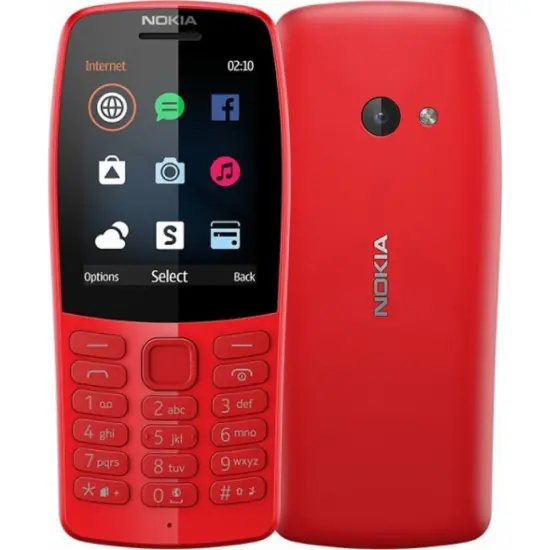 Nokia 210 (2019) 4th Edition Dual Sim 2.4" Red GR