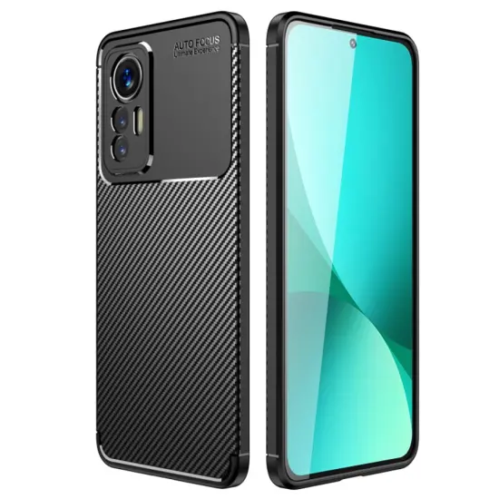 Case Ancus AutoFocus Carbon Fiber for Xiaomi 12 Lite Black