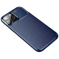 Case Ancus AutoFocus Carbon Fiber για Apple iPhone 14 Pro Max Blue