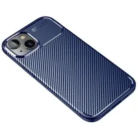 Case Ancus AutoFocus Carbon Fiber για Apple iPhone 14 Plus Blue