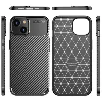 Case Ancus AutoFocus Carbon Fiber για Apple iPhone 14 Black