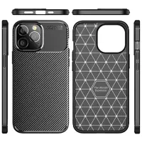 Case Ancus AutoFocus Carbon Fiber για Apple iPhone 14 Pro Black