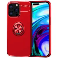 Case Ancus AutoFocus Shockproof with Ring Holder for Apple iPhone 14 Pro Red