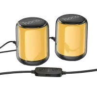 Wireless Speaker Hoco BS56 Colorful 2-in-1 BT V5.2 2X5W, FM, USB and 3.5mm 12 x Lighting Effects