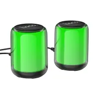 Wireless Speaker Hoco BS56 Colorful 2-in-1 BT V5.2 2X5W, FM, USB and 3.5mm 12 x Lighting Effects