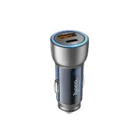 Car Charger Hoco NZ8 Sprinter Dual Port PD25W+QC3.0 43W Blue