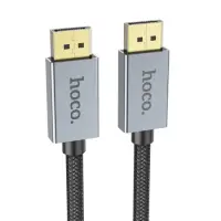 Cable Hoco US04 DisplayPort 1.4 to 8K Ultra HD 60Hz 32.4Gbps 1m Black