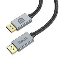 Cable Hoco US04 DisplayPort 1.4 to 8K Ultra HD 60Hz 32.4Gbps 1m Black