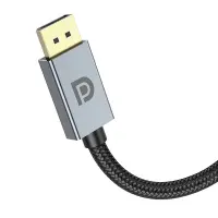 Cable Hoco US04 DisplayPort 1.4 to 8K Ultra HD 60Hz 32.4Gbps 1m Black