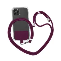 Universal Strap for Mobile Phone Case Bordeaux