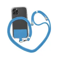 Universal Strap for Mobile Phone Case Light Blue