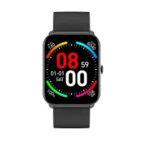 Maxcom Smartwatch Fit FW36 Aurum SE 220mAh Black Silicon Band